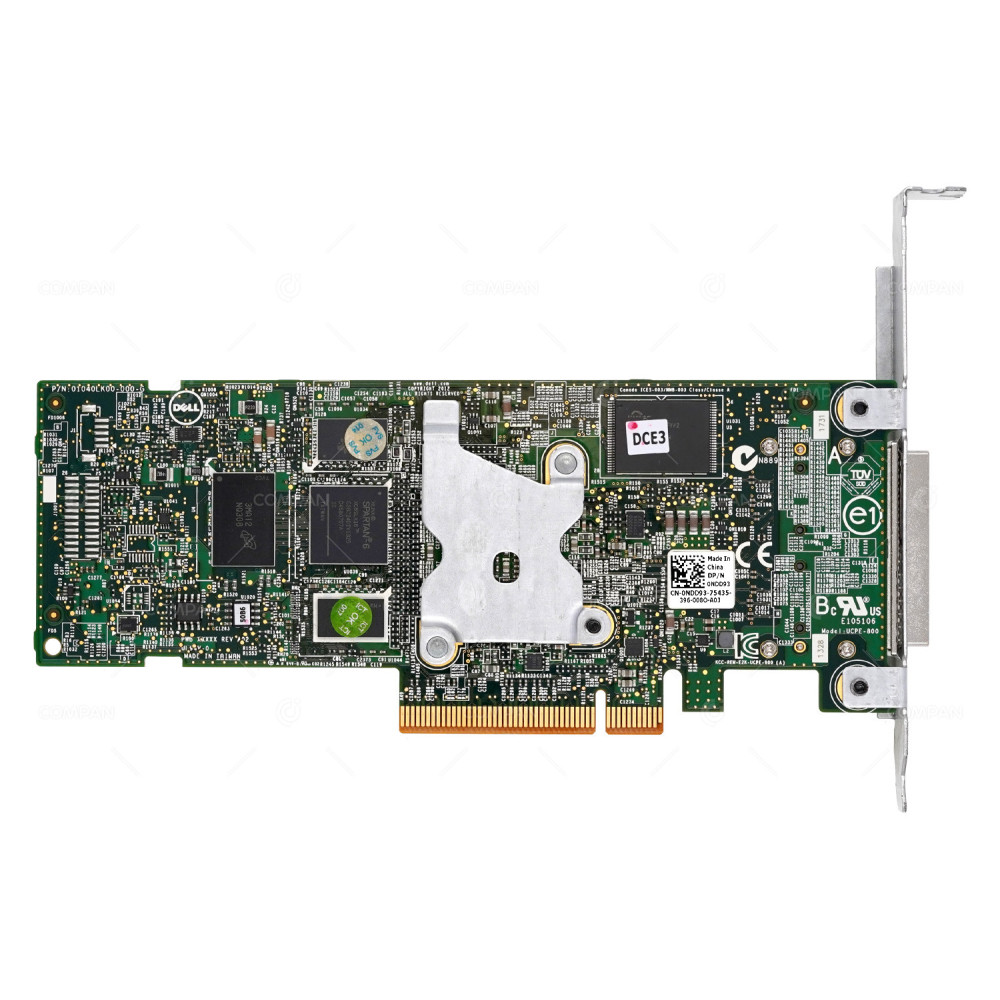 NDD93 DELL PERC H810 1GB 6GB/S SAS RAID CONTROLLER WITH BATTERY